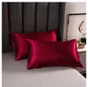 Lyxiga sängkläder sängkläder Set Soft Duvet Cover Set Queen King Linne Pillowcases för Home Textile Ropa de Cama Not Bed Sheet