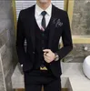 6 Colors Royal Blue Red Black Grey Single Brest Wedding Suit 4xl Business Forma Mens Suits Wedding Groom Costume Homme Slim Fit X0909