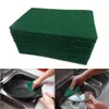 Escuro verde durável durável Scour Scour Pad General Finalidade Espaço Esponja Sponge Scratch Pot Scrubber Limpeza