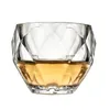 European Glass Whisky Diamond Crystal Creative Utländsk Wine Spirits Cup