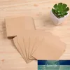 Hälsningskort 100pcs-8 * 8cm Kraft Kuvert Kvadrat Vit Liten Kuvertkort Bank Medlemskap Bröllopsfest Inbjudan1 Fabrikspris Expert Design Kvalitet Senaste