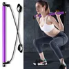 Stick 1PC Pilates Yoga Widerstand Bands Gym Ausrüstung Elastische Bänder Fitness Training Körper Crossfit Gym Gummi Schlauch yoga pilates C0223