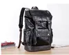 Men Large Leather Antitheft Travel Backpack Laptop luxurys Bags Black Bagpack Boy Big Capacity School Male Business women Shoulder235k