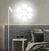 Moderna lampada da notte a LED Luce notturna a LED quantistica modulare sensibile al tocco magnetica regalo di festival decorazioni fai da te illuminazione per camera da letto interna