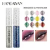 Handaiyan Iridescence Glitter Eyeliner Jelly Bright Sequin Eye Liner 12 cores Fácil de Usar Maquiagem Delineadores Mágicos