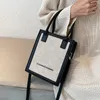 Luxe Tote Simple 2021 Winter Trend Merk Schoudertassen voor Dames PU Lederen Crossbody Bag Vrouwelijke Designer Handtas Diamanten Decoratieve luxe laarzen met zool