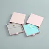 Jewelry Pouches Bags Pink Cotton Bag Paper Box Sets For Wedding Christmas Earrings Rings Display Gift Present Packaging Small Edwi22