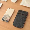 Mobiele telefoonbehuizingen Gevallen Cellphone Tassen Chemische Fiber Materiaal Hand Draagt ​​Goede Quality voor iPhone X iPhone 8