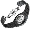 Chenxi Automatyczny Zegarek Męskie Top Marka Mechaniczna Tourbillon Wrist Watch Wodoodporny Biznes Ze Stali Nierdzewnej Sportowe Zegarki Q0524