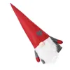 Juldekorationer Forest Man Shape Xmas Tree Topper Party Doll (grå hatt)