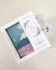 50 stks / partij Witboek doos Zeepverpakkingsdoos met taille wrapper bruiloft geschenken voor gasten Verpakking voor handgemaakte zeep geschenkdozen 211014
