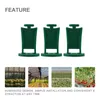 Inne materiały ogrodnicze 100 sztuk Akcesoria cieplarniane I w kształcie klips do mocowania Łatwy montaż Wodoodporny recykling wolny od zanieczyszczeń