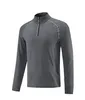 2021 New Lu Yoga Мужская спортивная куртка мужская фитнес-одежда для тренера Тренер наполовину застежка-молния