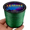 Linha de trança YEMIHT 12/9/8 STRAND PE Pesca Trançada 500m Multifilament Cord 18-120LB Carp Pesca