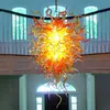 1121 الفم في مهب CE / UL البورسليكات مورانو زجاج دايل chihuly الفن قاعة الردهة البهو ضوء الشمس المشرقة تصميم الزجاج