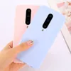 Luxury Candy Color Matte Silicone TPU Fodral för OnePlus 7 Pro One Plus 5 5T 6 6T 7 7T 8T OnePlus Nord Soft Back Cover Fodral
