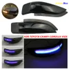 Sequential Dynamic LED Turn Signal Light For Toyota Corolla Camry Prius C Avalon RAV4 Side Mirror Indicator Blinker 2013