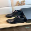 fashion-Men Classic Stivaletti in vera pelle da lavoro Casual High Top Sneakers da uomo Designer Lace Up Boots