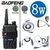 Baofeng Uv 5R Walkie Talkie 10Km Real 8W Two-Way UV-5R Draagbare Ham UV5R Walkie-Talkie Fm Transceiver Amateur Radio