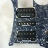HSH Upgrade Loaded Pickguard Multifunktions-Dimarzio-Alnico-Tonabnehmer, 7-Wege-Schalter-Set für Ibanez-E-Gitarre