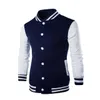 Najnowszy mężczyzna kurtka baseballowa projekt mody męski Slim Fit College Varsity Coats Boy/Girl Sport Marka odzieży wierzchniej Stylowa Veste Homme Ubranie