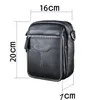 HBP AETOO Retro Leather Shoulder Bag Men's First Layer Leather Waist Bag Outdoor Leisure Pockets Multi-function Leather Small