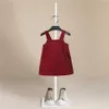 2021 Meisjes Jurk Nieuwe Zomer Merk Casual Kids Princess Hollow Party Kinderkleding voor 2 6Y Q0716