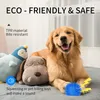 Brinquedos de bola pontiagudos para cães Bolas para mastigar estridentes para cães com borracha TPR ultra resistente e durável Brinquedos para cães Bola para brinquedos de dentição de cachorros e dentes para animais de estimação