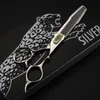 Hair Scissors JAGUAR Original Box Leopard Style Professional Hairdressing High Quality Special For Salon8133269