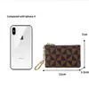 Top-Qualität Mode KEY POUCH Geldbörse Damier Leder hält klassische Frauen Männer Halter kleine Reißverschluss Schlüssel Wallets278B