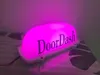 12V Car DoorDash Taxi Cab Roof Top Sign Light Lamp Magnetic avec 3m Cigarette PO pour les chauffeurs de taxi