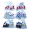 Neugeborene Socken Baby Stiefel Mädchen Baumwolljungen Infant Accessoires süße Prinzessin Set Cartoon Brief dot Kinder Kleidung B75702340855