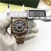 42mm Sky-Dweller quadrante piccolo data orologio da uomo designer orologio automatico orologi rosa calendario set regalo acciaio inossidabile Montre de Luxu226m