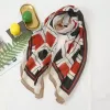 Écharpe plissée en coton mélangé pour femmes, châle imprimé à carreaux, en Viscose, Style géométrique, étole de plage, foulard de tête, décontracté, 2021