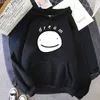 Сон с капюшоном аниме пуловер толстовки унисекс уличная одежда мужчин хлопок панк одежда весна / зима Harajuku женщин брат черный 12 210707