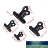 5 Pcs Bulldog Letter Clips Stainless Steel Black Metal Paper File Binder Clip Stationary Office Kitchen Food Storage Bag Clips