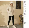 Manteau d'hiver épais pour femmes, veste en coton avec poches, taille chaude, mi-longue, mode, qualité, vente en gros, 2021