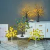 LED Table Lamp Lights Flower Bonsai Tree Battery Powered Night Lights Home Decoration Parties Wedding Bedroom Decor