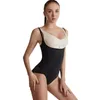 Syncshaping 621 Bodysuit Women Sexy Lingerie Plus Size Black Mesh Body Shapewear Bustier and Corset Convenient Open Underwear 220307