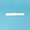 Toilet Paper Holders 3pcs White Home ABS Plastic Easy Install Spring Accessories Bathroom Roll Holder Adjustable Replacement Rod