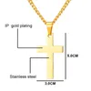 Pendentif Colliers Croix Collier Femmes Bijoux Cadeau Christian Chaîne Titane Acier inoxydable pour homme mâle ou femelle 2021 Mode en métal