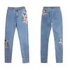 Catonatoz 2157 mama jeans groothandel vrouw denim potlood broek borduurwerk merk stretch jeans dames hoge taille femme 210809