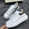 Casual Shoes Women Men Platform Real Leather Lace-up Oversized Sole Sneakers with