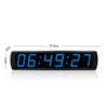 Wall Clocks 4 Inches LED Clock Display Digital Mounted With Multi-colored Countdown Timing