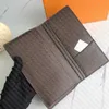 N62665 Brazza Wallet M66540 디자이너 망 자켓 카드 동전 홀더 Zippy XL 다중 흑연 이클립스 캔버스 지갑 포켓 주최자