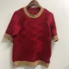 Women's Sweater Warm Soft in Winter Golden Edge Sky Silk Short Sleeved Knit Shirtsleeve Sweater S- 4xl 40-90KG
