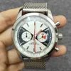 Fashion Mens watch 42mm quartz movement watches stainless steel deisgner leather belt wristwatch for men watches510327z