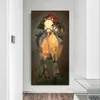 Jockey Running Horse – affiches et imprimés sur toile, peinture abstraite, décoration de maison moderne, images d'art mural pour salon, Animal235L