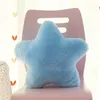 2022 Animali di peluche 45 cm Giocattoli di peluche del fumetto all'ingrosso INS carino Imitazione a cinque stelle in tinta unita cuscino del divano cuscino dell'ufficio regalo di nozze