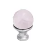 Decorações de Natal Amethyst Armet Knobs Gaveta de pedra natural e puxa o punho para gavetas de cômoda armário de guarda-roupa decorativo